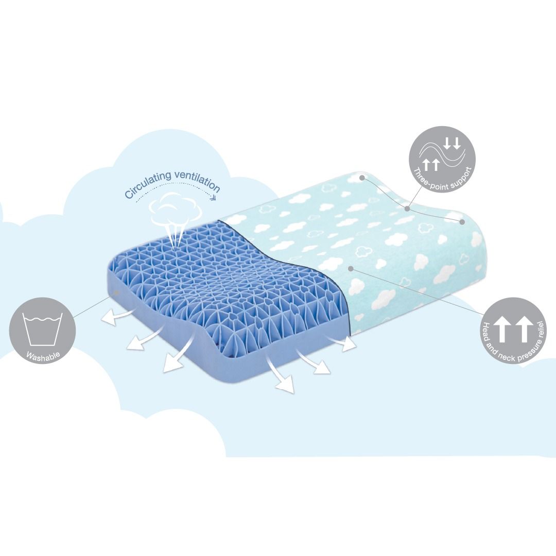 وسادة أطفال سيليكون من ARMN Pedic لعمر 6-13 سنة