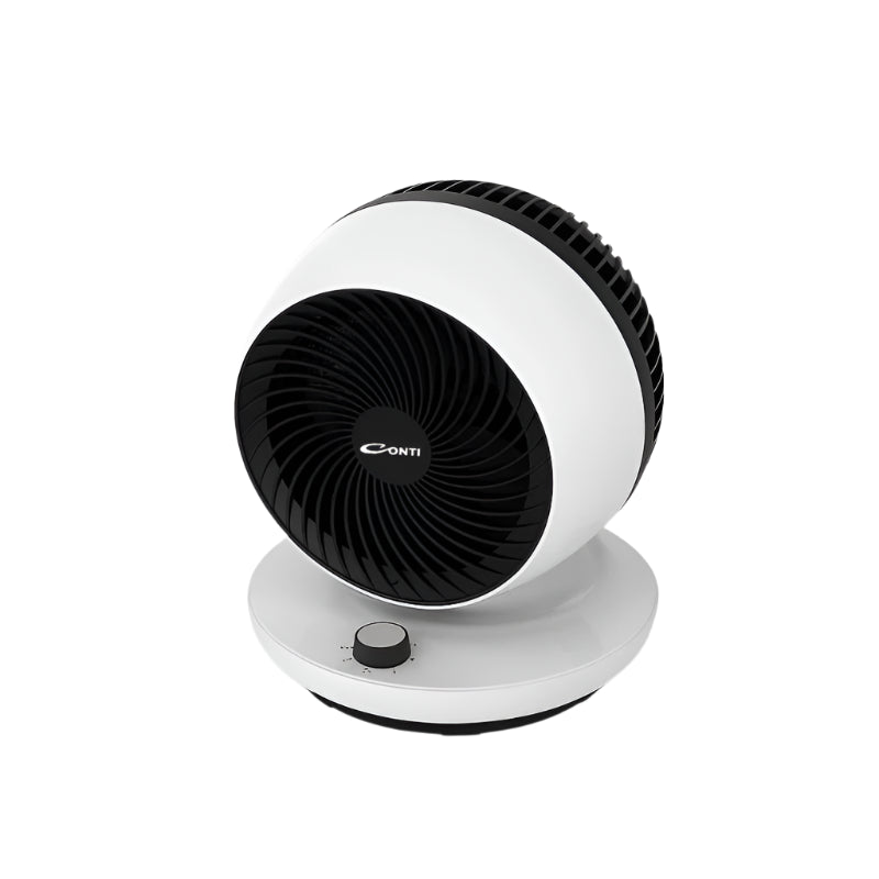 مروحة كونتي لتوزيع الهواء، مقاس 8 بوصات، بقوة 45 واط، و3 سرعات