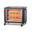 Conti Quartz Electric Heater 2000W | UQH20005 – Adjustable Thermostat, 4 Power Levels & 360° Safety Switch