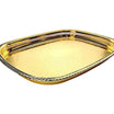 Zolten Rectangular Tray Gold 37.1×29.7 cm – Elegant Serving