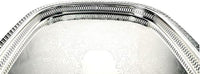 Zolten Rectangular Tray Silver 59.5×46.8 cm – Elegant Serving