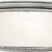 Zolten Rectangular Tray Silver 37.1×29.7 cm – Elegant Serving