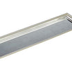 Zolten Rectangular Tray Silver 80×17 cm – Elegant Serving