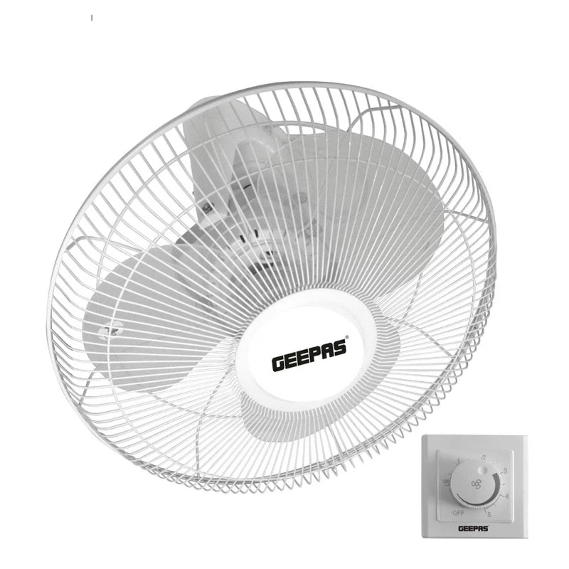 Geepas GF9607 16-Inch Orbit Ceiling Fan – Powerful & Quiet Geepas GF9607 16-Inch Orbit Ceiling Fan – Powerful & Quiet
