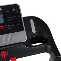 Geepas GFT90000 Foldable Treadmill - 2.0HP Motor, 12 Programs, App Sync - Black