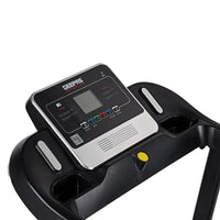 Geepas GFT90000 Foldable Treadmill - 2.0HP Motor, 12 Programs, App Sync - Black