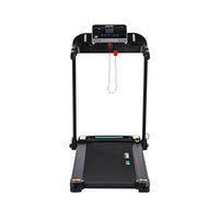 Geepas GFT90000 Foldable Treadmill - 2.0HP Motor, 12 Programs, App Sync - Black