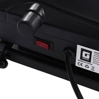Geepas GFT90000 Foldable Treadmill - 2.0HP Motor, 12 Programs, App Sync - Black