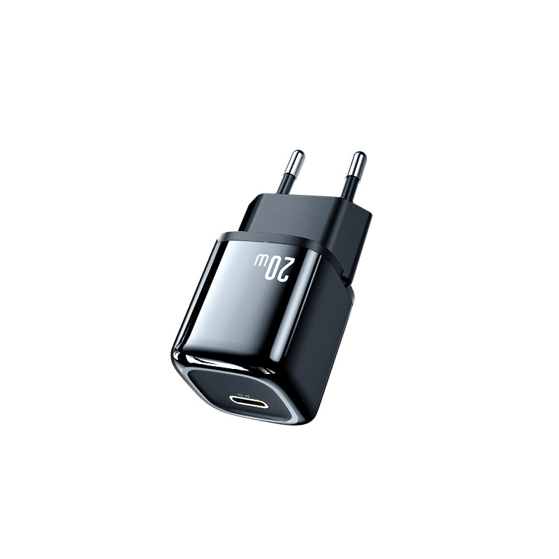 MCDODO  20W Mini PD Fast Charging Wall Charger Black EU Plug