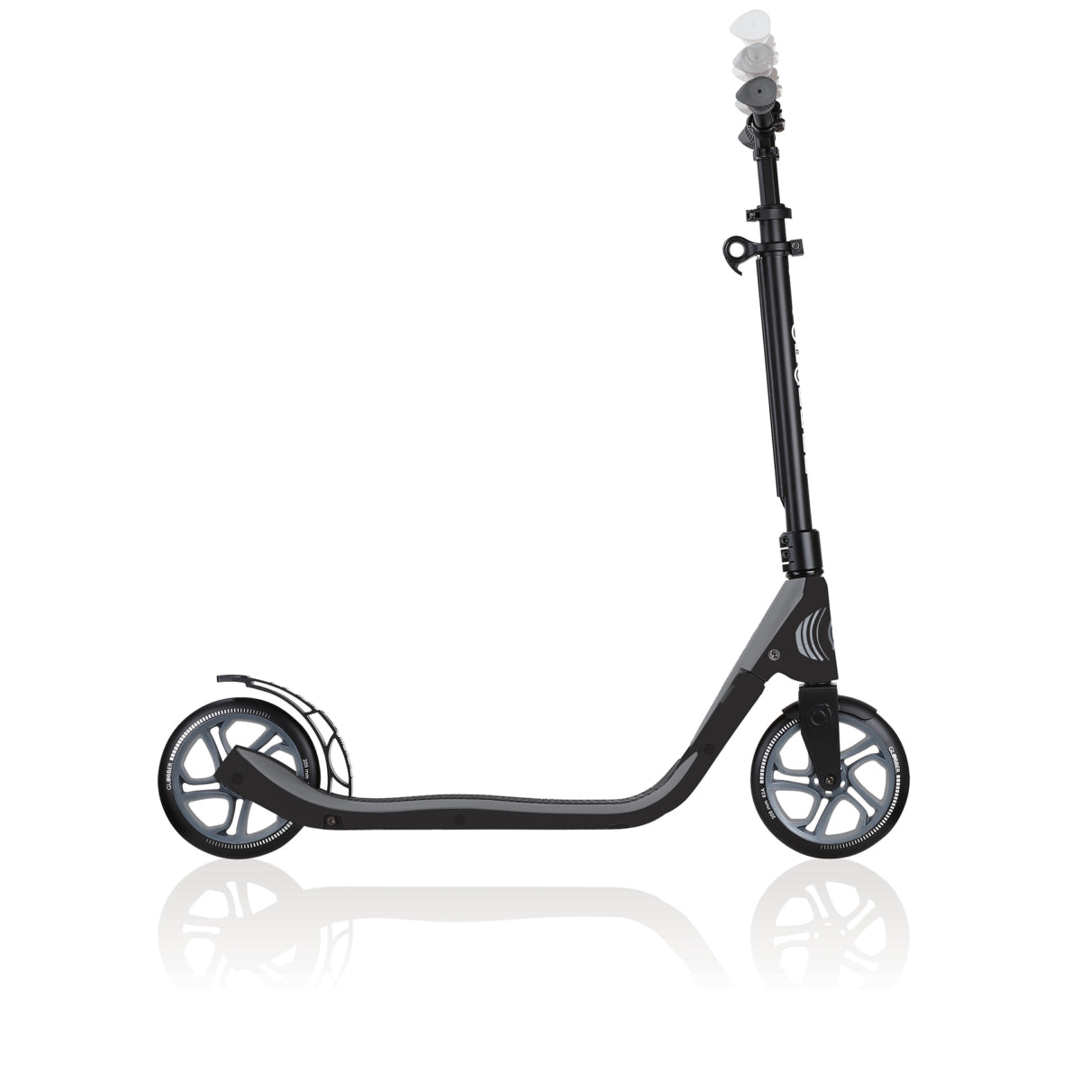 Globber One NL 205 Black – Charcoal Grey