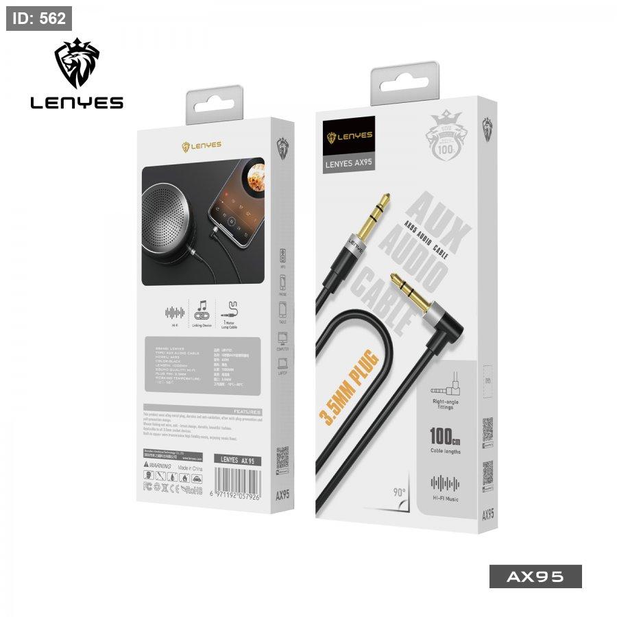 Lenyes AX95 – Premium 3.5mm AUX Audio Cable Lenyes AX95 – Premium 3.5mm AUX Audio Cable