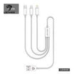 كابل Lenyes LC952 3 في 1 – شحن Type-C + Lightning + Micro

