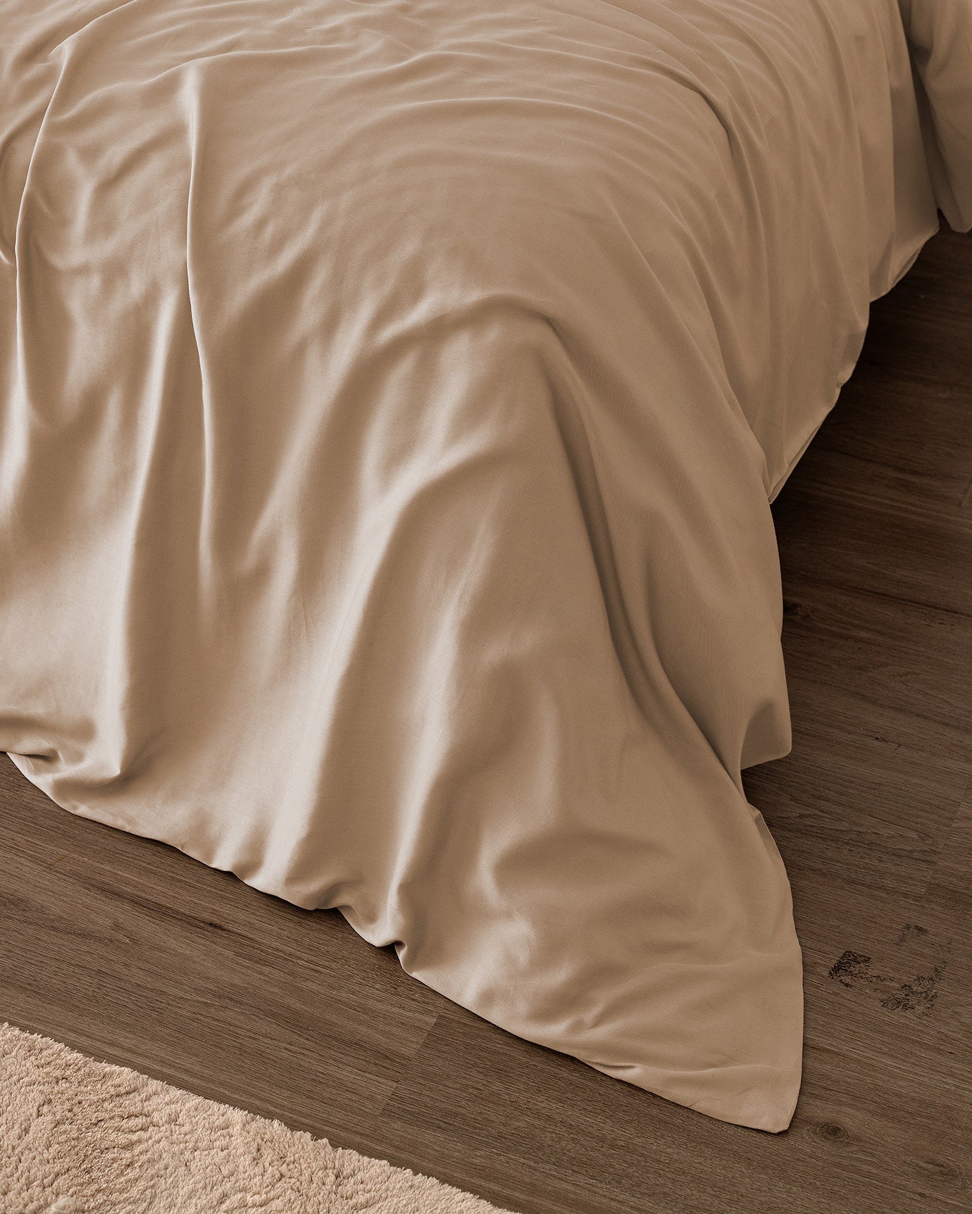 Ciel King Size Satin Duvet Cover - Madame Coco JO