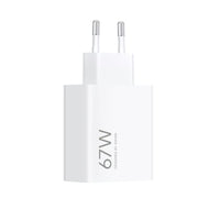 Xiaomi Travel Charger HyperCharge Type-A 67W White EU – BHR07SKEU