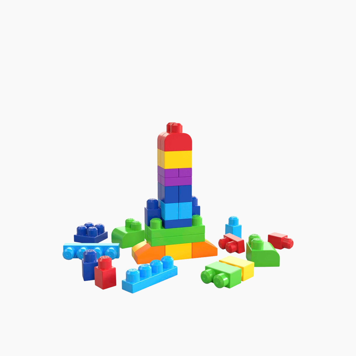 Mega Bloks First Builders Building Bag 60 Pcs Classic