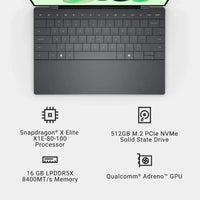 DELL XPS 13 OLED 3K, Snapdragon, 16GB RAM, 512GB SSD