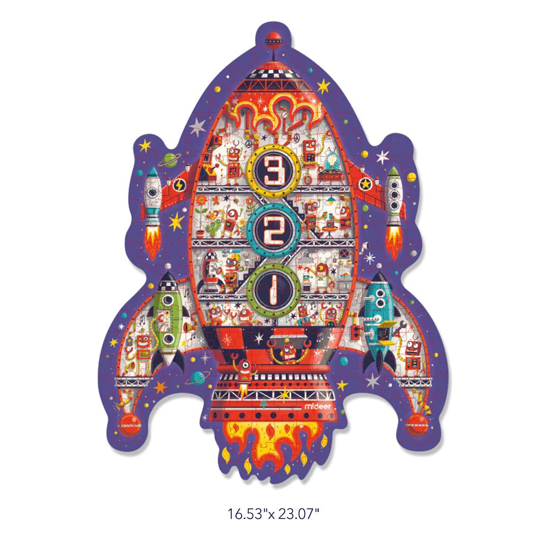 لعبة تركيب الأشكال صاروخ الفضاء من ميدير