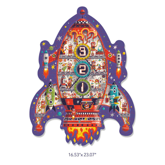 لعبة تركيب الأشكال صاروخ الفضاء من ميدير