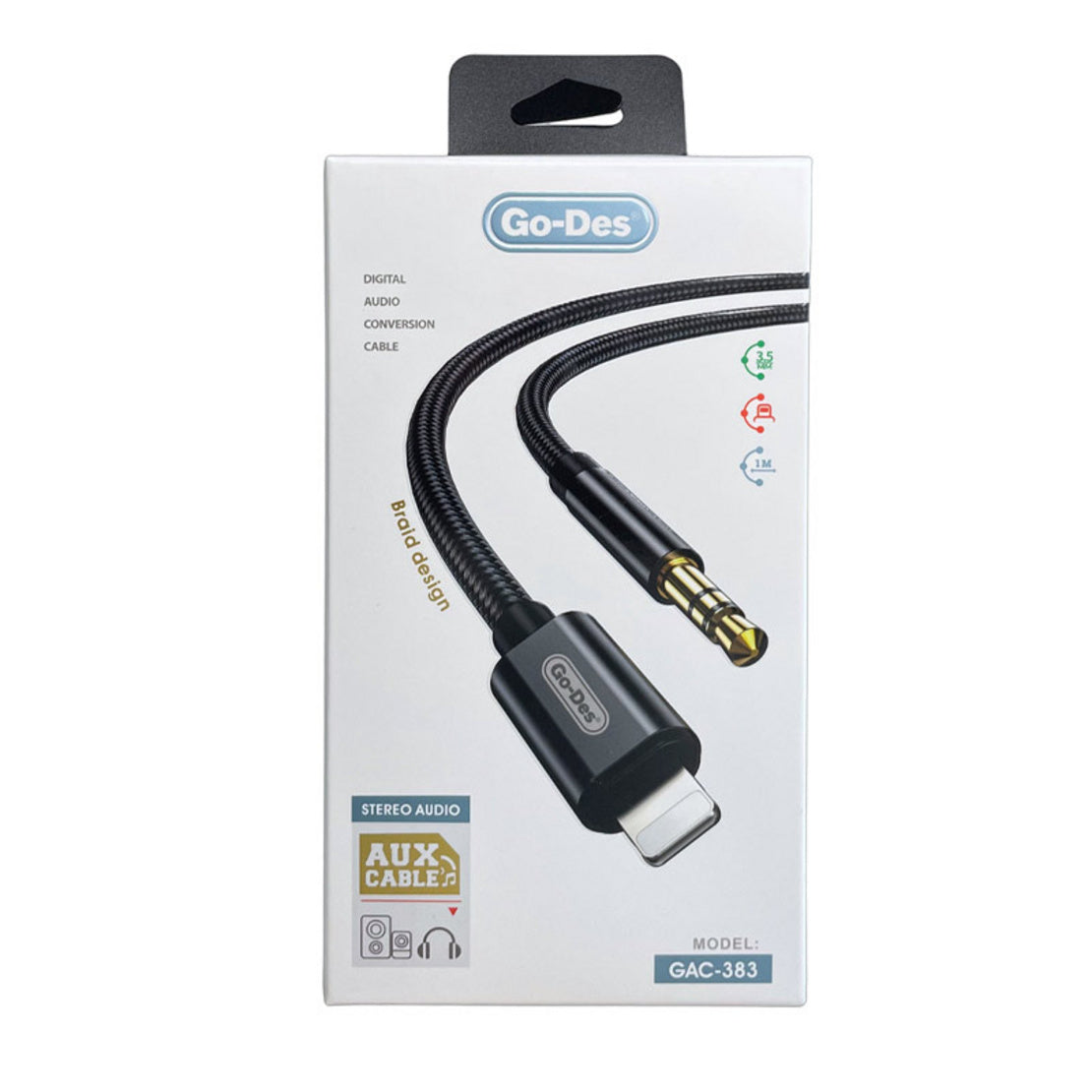 GO-DES Adapter Cable Audio Experience with AUX Connectivity