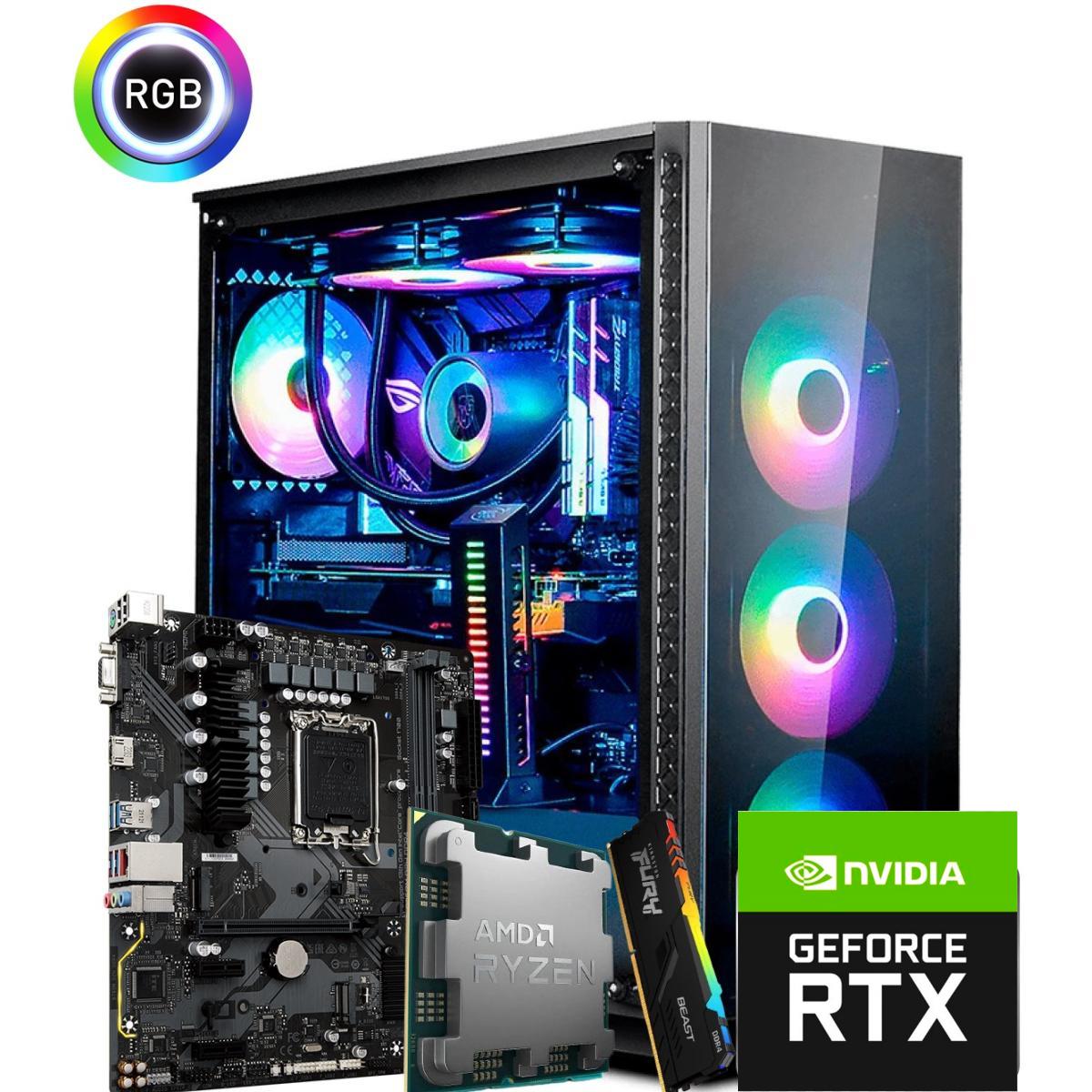 AMD RYZEN 7 7700 // RTX 4060 Ti 8GB // 16GB RAM - PC Buil