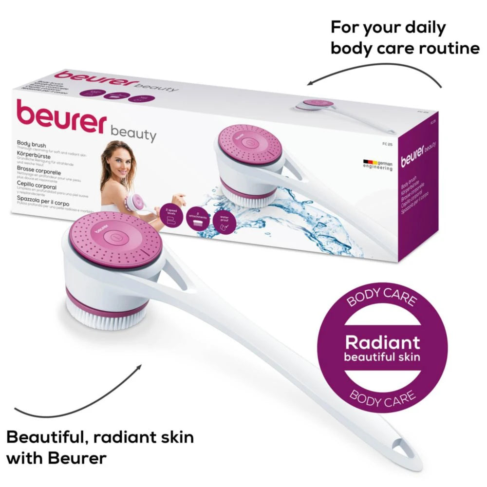 Beurer FC 25 Body Brush Waterproof & Deep Cleansing Beurer FC 25 Body Brush Waterproof & Deep Cleansing
