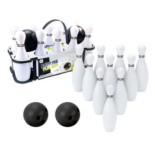 Aojie Sport Kids Bowling Set – Durable PP, Indoor/Outdoor Fun