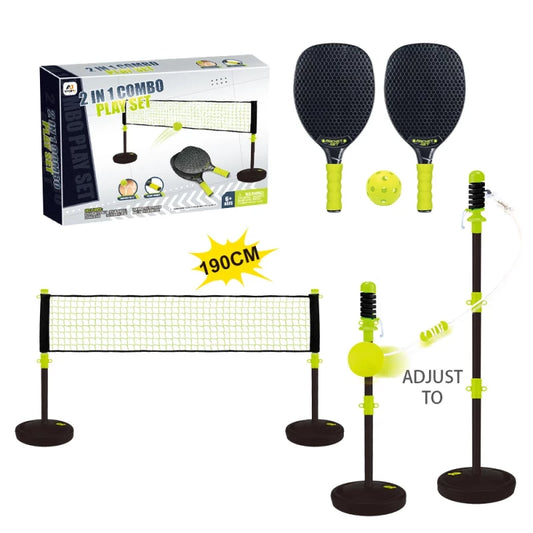 Aojie Sport Kids Pickleball Net Set – Outdoor Backyard Fun