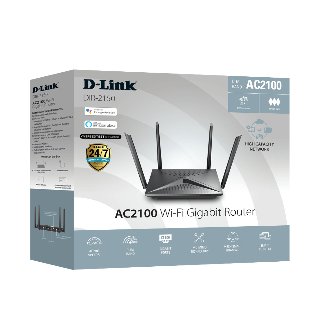 D-Link AC2100 Wi-Fi Gigabit Router