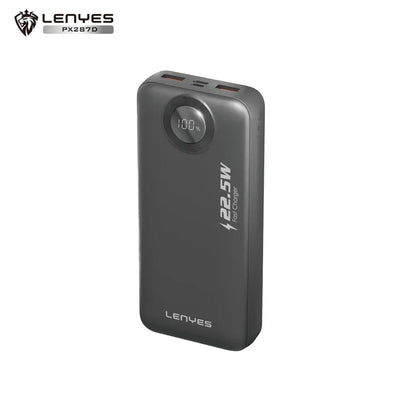 Lenyes PX287D Power Bank 10000mAh Fast & Compact