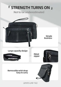 Lenyes LHB1503 Leather Handbag – Stylish & Practical