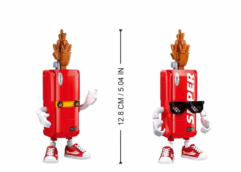 Sluban Milk Tea Man – Pleyerid Beverage Man | Kids Building Toy