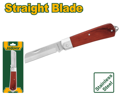 Jadever Straight Cable Stripping Knife – 210mm | Electrician Tool