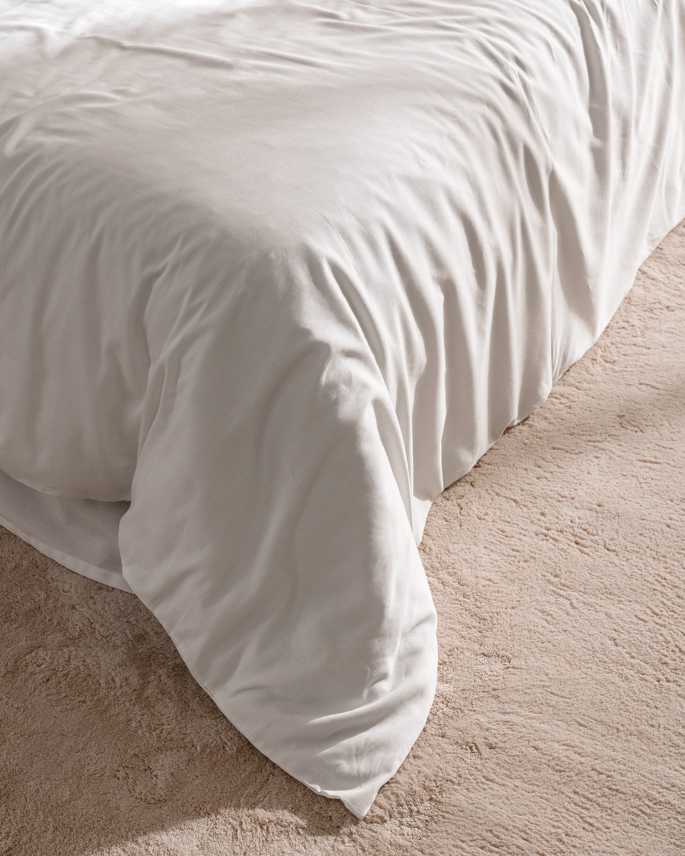 Marion Kıng Sıze Embroıdery Satın Duvet Cover Set - Madame Coco JO
