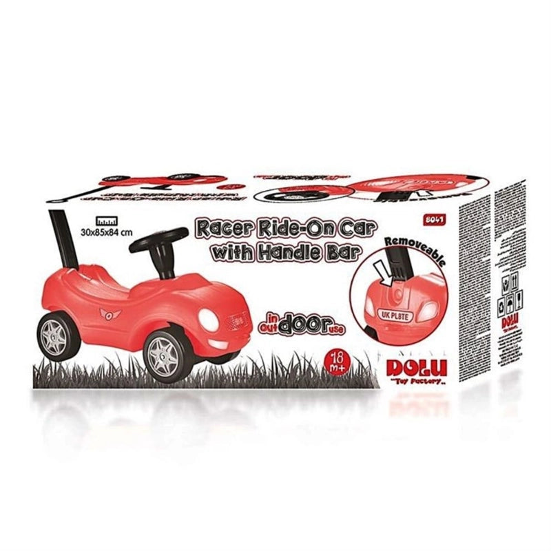 سيارة ركوب أطفال Dolu Racer بمقبض تحكم للأهل