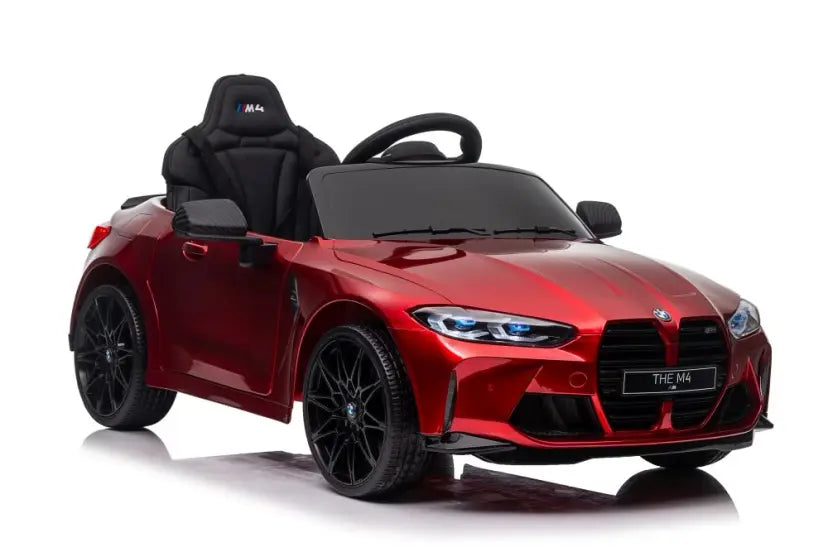 سيارة أطفال BMW M4 مرخصة – بطارية 12V10Ah ومحركان