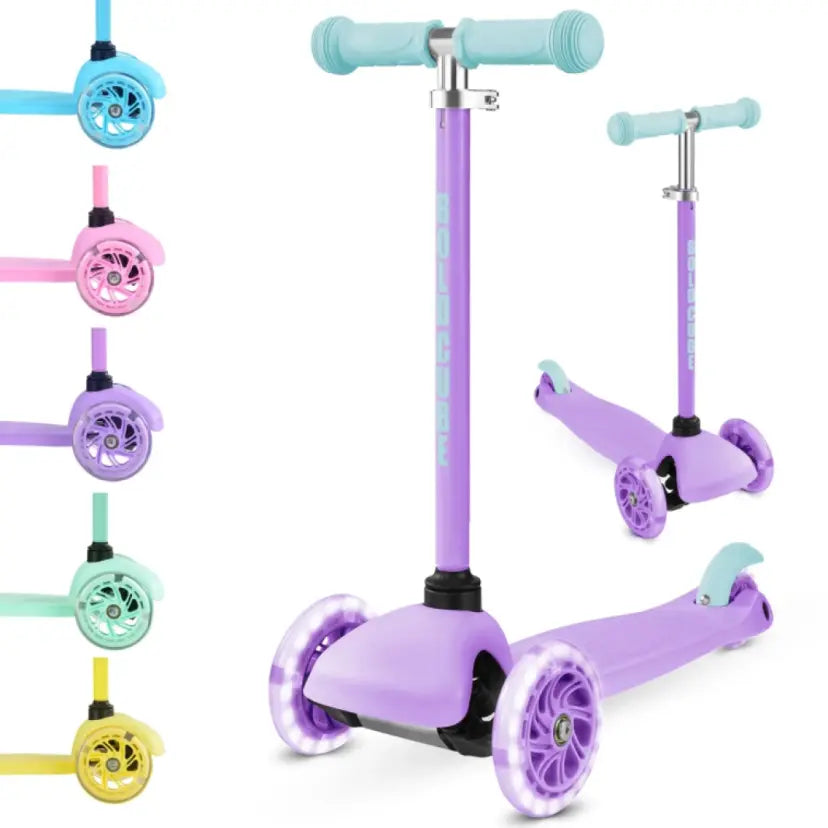 Bold Cube Teeny Three-Wheel Scooter – Lilac Bold Cube Teeny Three-Wheel Scooter – Lilac
