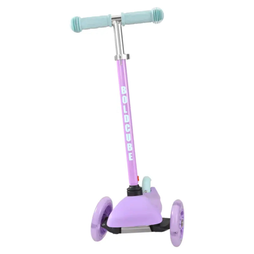 Bold Cube Teeny Three-Wheel Scooter – Lilac Bold Cube Teeny Three-Wheel Scooter – Lilac
