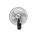 SuperTech 18-Inch Wall Fan STFW45-9244 – 60W, 5 Metal Blades, 3 Speed Settings, Black