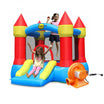 Happy Hop Castle Bouncer with Slide and Hoop