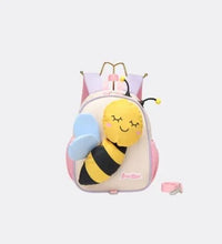 BeeStar Pink Kids Backpack with Plush Bee