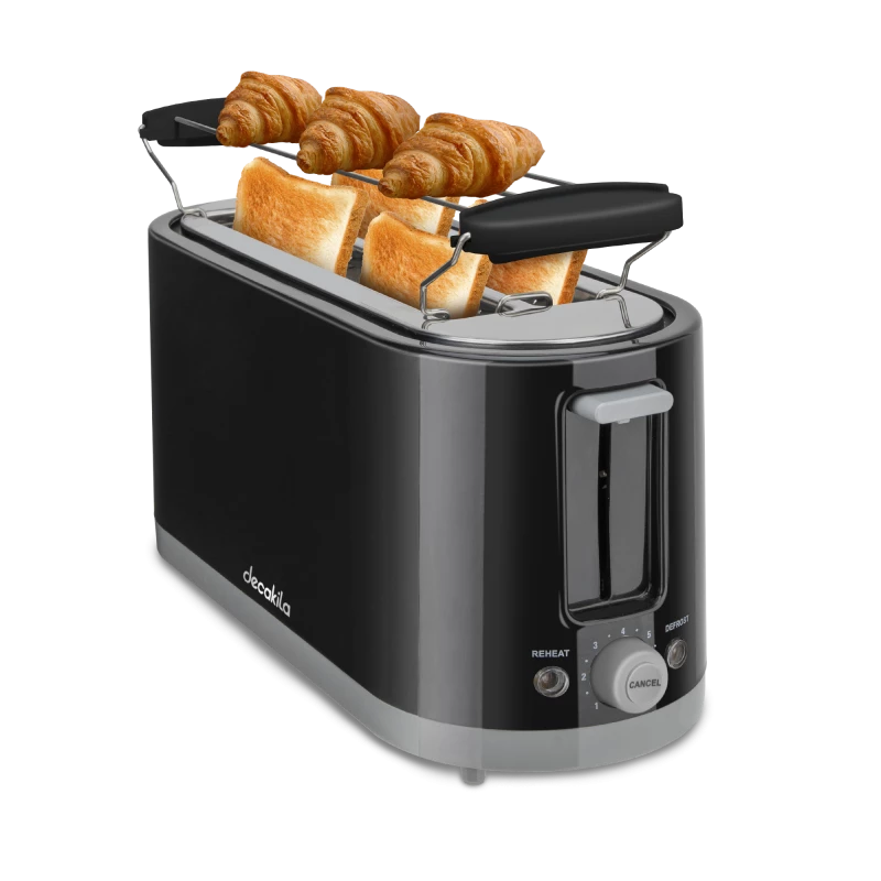 Decakila 4 Slides Toaster 1400W – KETS011B