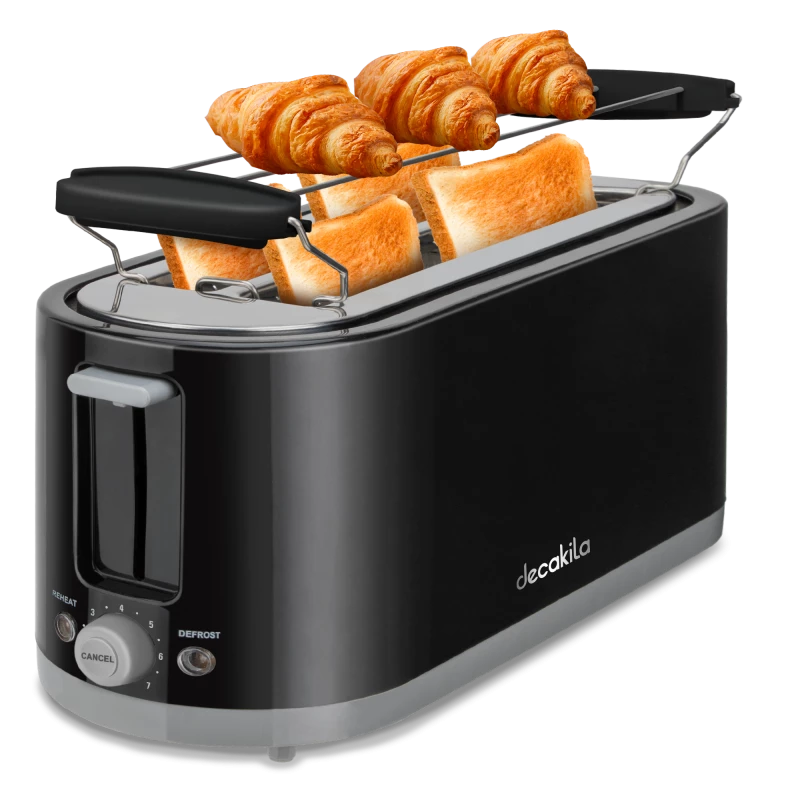 Decakila 4 Slides Toaster 1400W – KETS011B Decakila 4 Slides Toaster 1400W – KETS011B