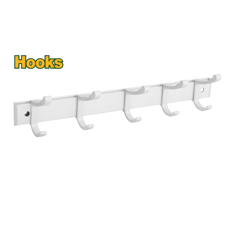 Jadever Wall Hook Rack – 5 Hooks, Space Aluminum | JDZG1508 Jadever Wall Hook Rack – 5 Hooks, Space Aluminum | JDZG1508