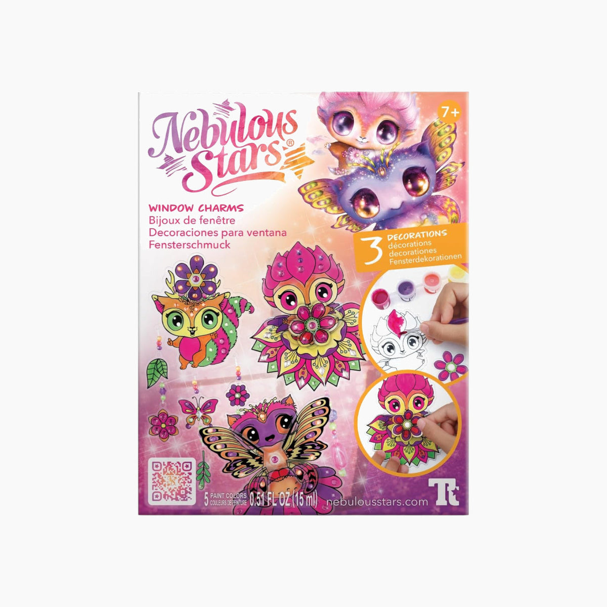 Nebulous Stars Window Charms