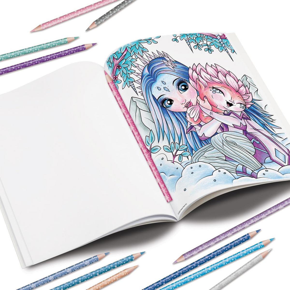 Nebulous Stars Universe Coloring Book