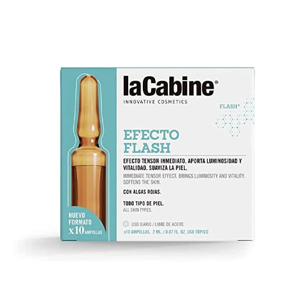 Lacabine Flash Effect Ampoules – 10 x 2ml Instant Brightening Lacabine Flash Effect Ampoules – 10 x 2ml Instant Brightening