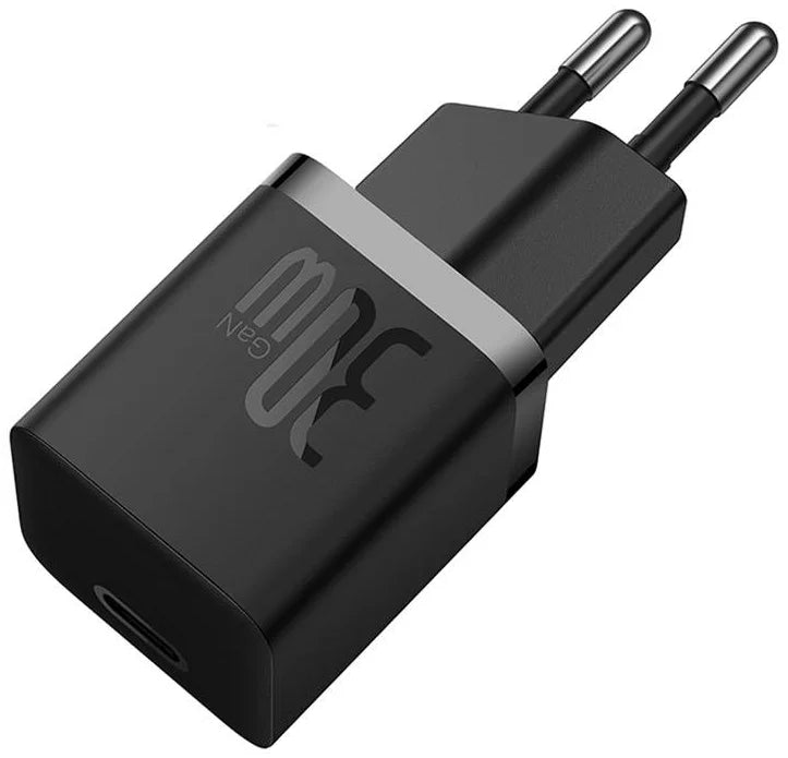 Baseus GaN5 Wall Charger 30W Mini Fast Charger - Black Baseus GaN5 Wall Charger 30W Mini Fast Charger - Black