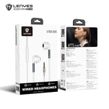 Lenyes LF105 AUX Earphones – Hi-Fi Sound, Mic, 1.2m Cable