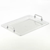 Almarjan 55cm Acrylic Tray - Elegant & Durable