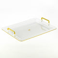 Almarjan 55cm Acrylic Tray - Elegant & Durable